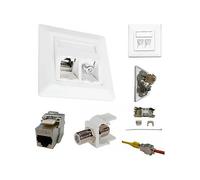 Kathrein 211500004 ESN 300 Network outlet CAT 6A Pure white RAL 9010