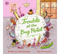 Kathryn Simmonds Trouble at the Bug Hotel Paperback Book in White Kathryn Simmonds White