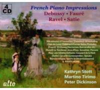 KATHRYN STOTT/MARTINO TIRIMO/PETER DICKINSON: FRENCH PIANO IMPR - CD BRAND NEW