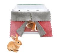 kathson Guinea Pig Bunk Bed,Dwarf Rabbit Sleeping Bed with Mats,Hamster Bed for Resting and Playing, Small Animals Hideout Bed for Chinchilla Syrian Hamster Ferrets Hedgehogs