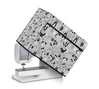 Kathyboom Dog Paw Foldable Sewing Machine Dust Cover Stain Resistant Dust Cover Compatible with Most Standard Sewing Machines,Sewing Accessories Organizer