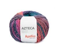 Katia Aztec Wool 100 g and 180 m (7893 - Petroleum-Fuchsia)