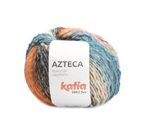 Katia Aztec Yarn 100g 180m (7894 - Orange-Blue-Grey)