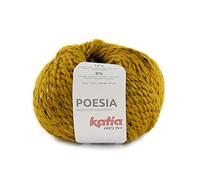 Katia Poetry in 50g balls and 80m Mustard 58