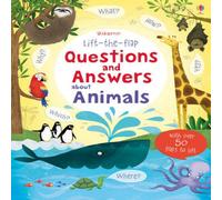 Katie Daynes Lift-the-flap Questions & Answers about Animals Book Katie Daynes Multicolor