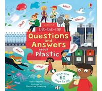 Katie Daynes Lift-the-Flap Questions & Answers about Plastic Book Katie Daynes Multicolor