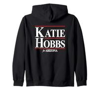 Katie Hobbs Arizona Blue Retro Vintage Zip Hoodie