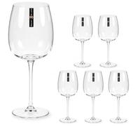 Katie Jayne Amphitrite 500ml Large Wine Glasses Set of 6, Gift-Boxed Set