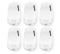 Katie Jayne Amphitrite Set of 6 500ml Highball Tumbler Glasses, Gift-Boxed