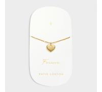 Katie Loxton 'Forever' Waterproof Gold Heart Bracelet 18cm + 3cm