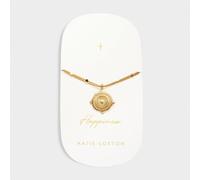 Katie Loxton 'Happiness' Waterproof Gold Antique Coin Bracelet 18cm + 3cm