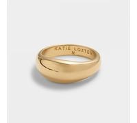 Katie Loxton Aura Waterproof Gold Dome Ring Size N