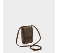 Katie Loxton Brown Signature Cell Bag KLB2924 - Signature Edition | Acotis - Polyurethane