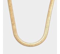 Katie Loxton Ciana Waterproof Gold Large Snake Chain Necklace 42cm + 5cm