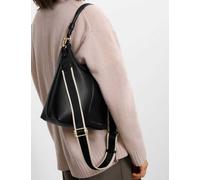 Katie Loxton Faux Leather Shoulder Bag Black