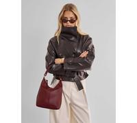 Katie Loxton Faux Leather Shoulder Cross Body Grab Bag Cherry Red