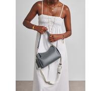 Katie Loxton Faux Leather Top Handle Cross Body Bag Blue