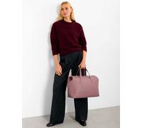 Katie Loxton Faux Leather Top Handle Weekend Bag Pink