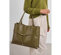 Katie Loxton Faux Leather Tote Bag Olive