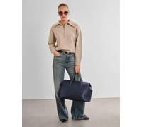 Katie Loxton Faux Leather Weekend Cabin Bag Navy