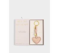 Katie Loxton Gift Boxed Heart Keyring Pink