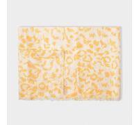 Katie Loxton Leopard Scarf in White and Yellow KLS469 - Polished Quality | - 100% Polyester