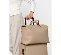 Katie Loxton Personalised Faux Leather Weekend Bag Taupe