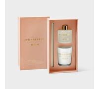 Katie Loxton Sentiment Mini Fragrance Set 'Every Day Is Wonderful Because I - Wax / Glass