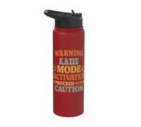 Katie Personalized Women's Gift Custom Katie Stainless Steel Insulated Water Bottle