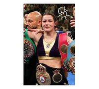 Katie Taylor Autograph Signed A4 Photo Print 1