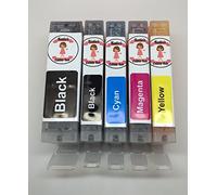 Katies Edible Ink EDIBLE INK CARTRIDGES Compatible With CANON PIXMA iP7250, MG5400, MG6300, MG5450, MG6350, MX725, MX925 printers. FILLED AND READY TO USE
