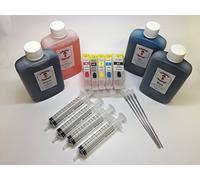Katie's Edible ink kit PGI520 CLI521 PGI-520 CLI-521 Compatible With Canon iP3600 iP3680 iP4600 iP4680 iP4700 Included 400ML Edible Ink,reset cartridges and easy to follow instructions