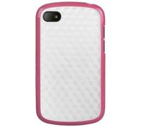 Katinkas Fiber Hybrid Cover for BlackBerry Q10 - White/Pink