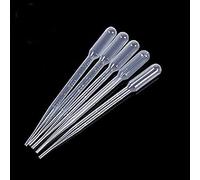 katito White 3ML Disposable Plastic Eye Dropper Set Transfer Graduated Pipettes (20 PCS) by katito