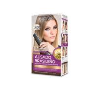 KATIVA BLONDE BRAZILIAN STRAIGHTENING KIT FOR LIGHT BLONDE HAIR