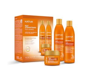Kativa Tech Kativa Post Relaxer Kit X 3 Pack (Shampoo + Conditioner X 250 Ml + 250 Deep Treatment