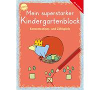 Katja Schmiedes Mein superstarker Kindergartenblock. Konzentrations- (Paperback)