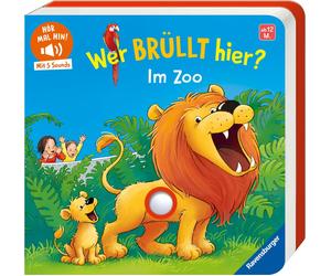 Katja Senner Ma Hör mal hin: Wer brüllt da? Im Zoo - Soundbuch ab 18 (Paperback)