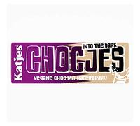 Katjes Chocjes Into The Dark, Vegan Chocolate with Oat Drink - 7 x 50g Bars (Import)
