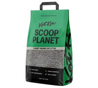 KatKin Scoop Planet Litter (1x4.5kg/12.8L bag): KatKin's upgraded Tofu litter, Plant-Based, 100% Biodegradable, Non-Tracking, Clumping Cat Litter Made With Non-Toxic, Eco-Friendly Pea fibre & Millet