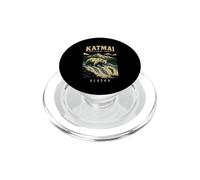 Katmai National Park And Preserve Alaska Vintage Design PopSockets PopGrip for MagSafe