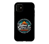 Katmai National Park Preserve Alaska Bear Watching Salmon Case for iPhone 11