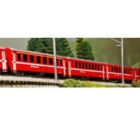 Kato 10-1413 RhB EW1 Red 4 Coach Set (4) N Gauge