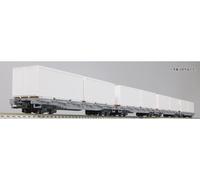 Kato RhB Rw Bogie Stake Wagon Set (4) w/Container Load VI K10-1892 N Gauge