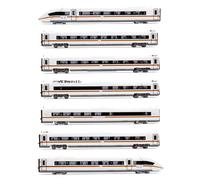 Kato 10-2024 45566 DBAG BR412 057 ICE4 German Stripe EMU 7 Car Powered Set VI