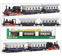 KATO 10-503 Passenger Train With Steam Locomotive Plus 2 Cars Scale N 1/160