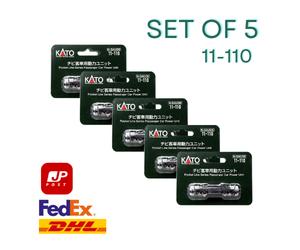 KATO 11-110 N Scale Gauge Small Passenger Cars Power Unit model train [set of 5]