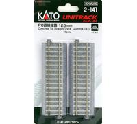 Kato 2-141 Unitrack (S123PC) CS Straight Track 123mm 4pcs