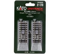 Kato 2-170 HO Buffer Stop on 109mm Straight Track (2)