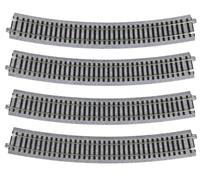 Kato Unitrack (R730-22.5) Curved Track 22.5 Degree 4pcs HO Gauge 2-240